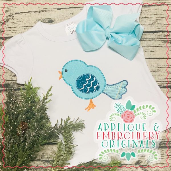 2170 Calling Bird Applique Design - Image 2