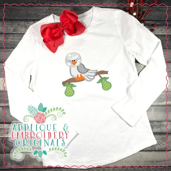 2175 Partridge in a Pear Tree Applique Design - Image 2