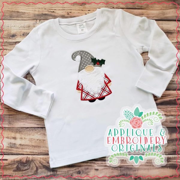 2178 Christmas Gnome All-In-One Applique Design - Image 7