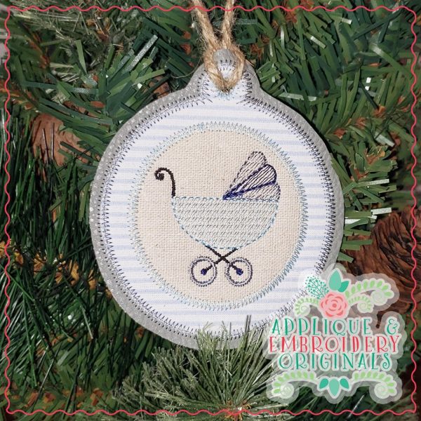 2206 Christmas Ornaments Set In-The-Hoop Designs - Image 2