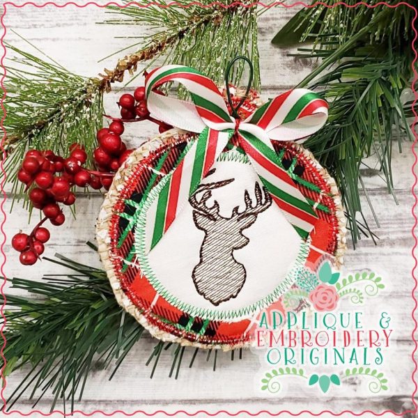 2206 Christmas Ornaments Set In-The-Hoop Designs - Image 10