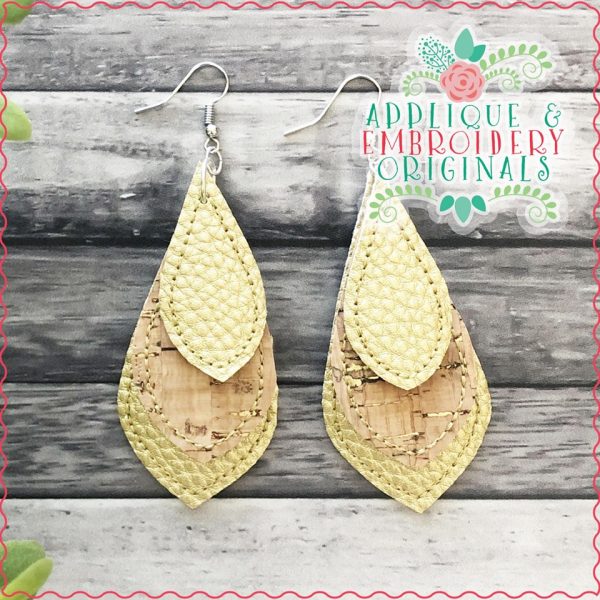 2206 Elizabeth Earrings In-The-Hoop Design - Image 2