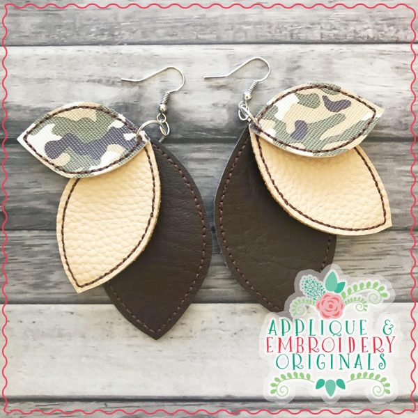 2210 Nancy Layered Earrings In-The-Hoop Design - Image 2