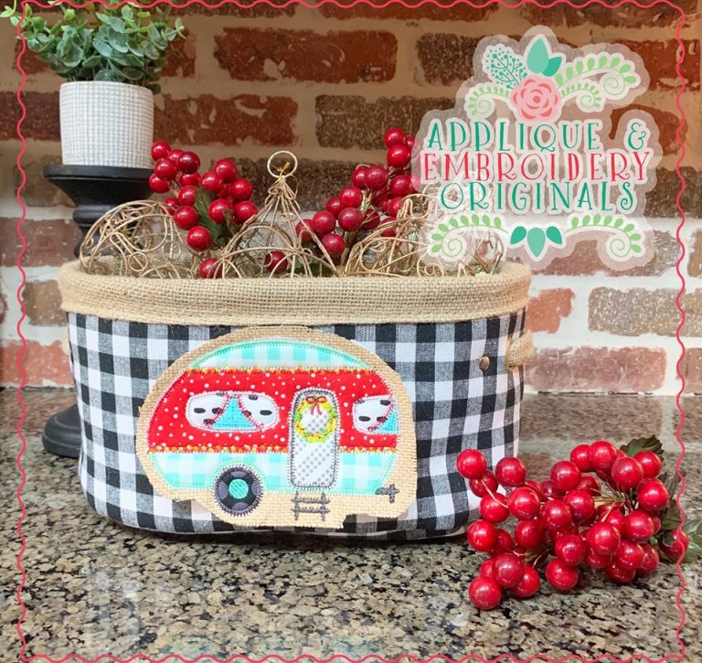 2223 Christmas Camper Interchangeable Tab Design - Image 3