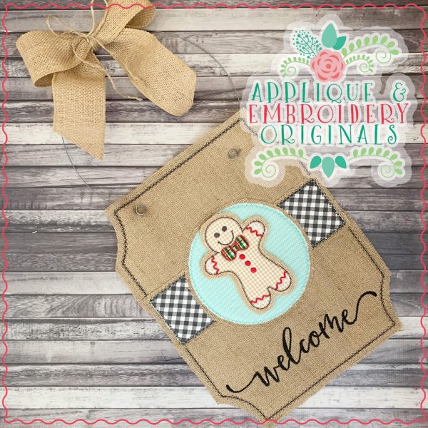 2224 Gingerbread Boy Interchangeable Tab Design - Image 2