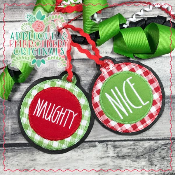 2162 Naughty Ornament In-The-Hoop Designs - Image 2