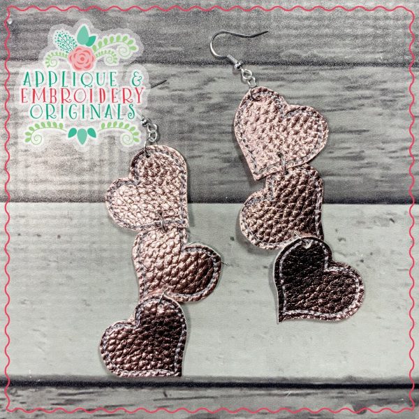 2358 Valentine Set 2 Earring In-The-Hoop Design - Image 4