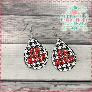 2357 Be Mine Earrings In-The-Hoop Design