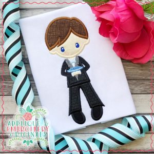 2333 Ring Bearer Applique Design