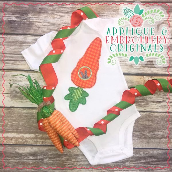 2441 Bunny Trio All-In-One Applique Design - Image 3