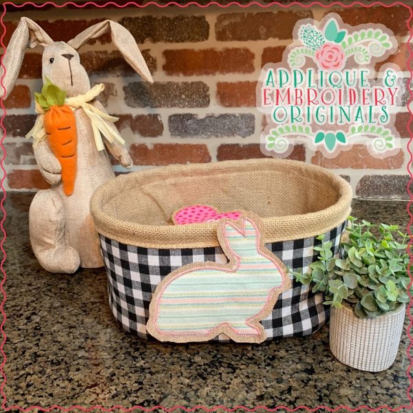 2468 Bunny Silhouette Tab Interchangeable Tab Design - Image 2