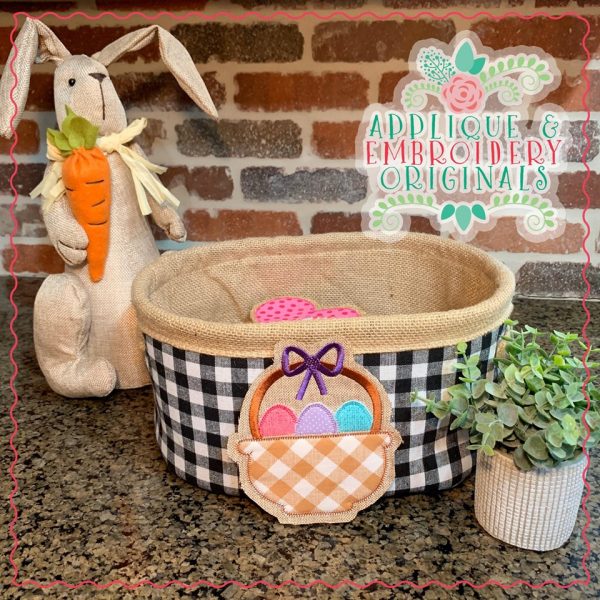 2471 Easter Basket Tab Interchangeable Tab Design - Image 2