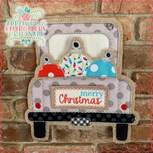2476 Christmas Ornaments Interchangeable Design for Truck