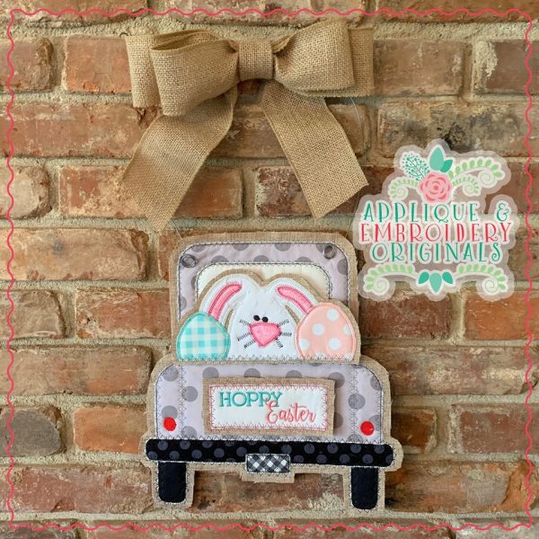 2477 Easter Bunny Eggs Interchangeable Design for Truck - Image 2