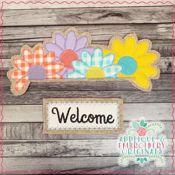 2481 Truck with Flower Tab Interchangeable Door Hanger Design - Image 6