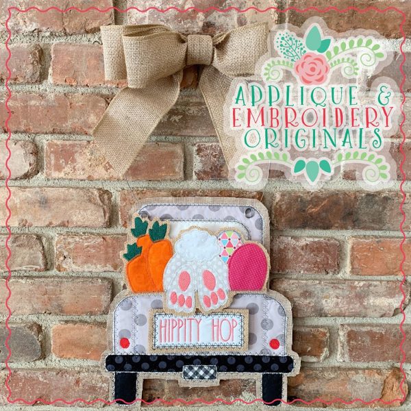 2512 Bunny Tail Carrots Eggs Tab Interchangeable Design for Truck - Image 2