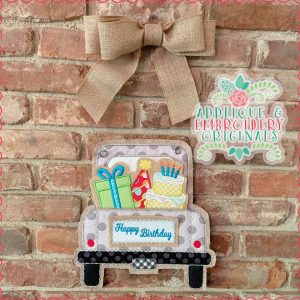 2538 Birthday Tab Interchangeable Design for Truck
