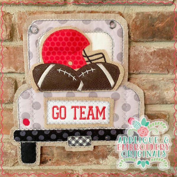 2543 Football Helmet Tab Interchangeable Design for Truck - Image 2