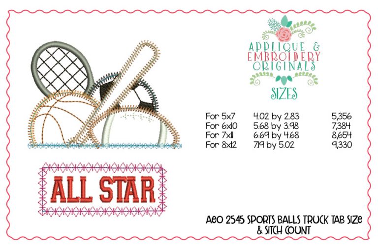 2545 Sports Balls Tab Interchangeable Design for Truck - Image 4