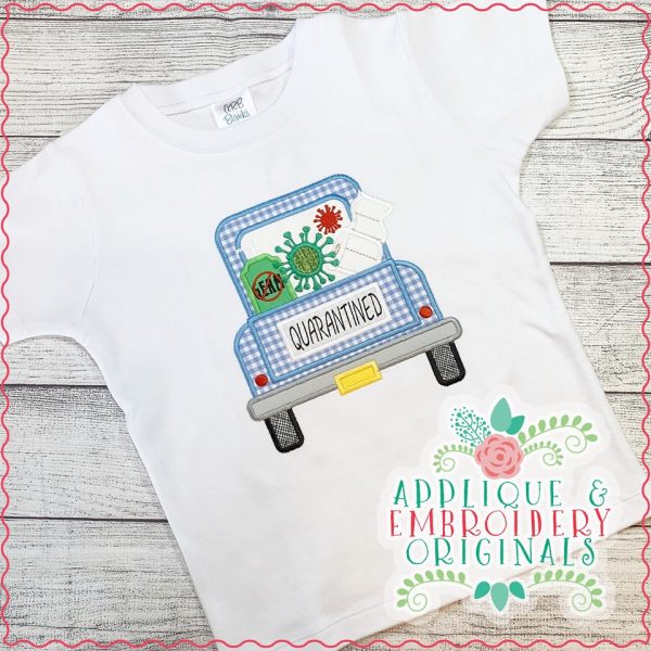 2551 Truck Germ Applique Design - Image 2