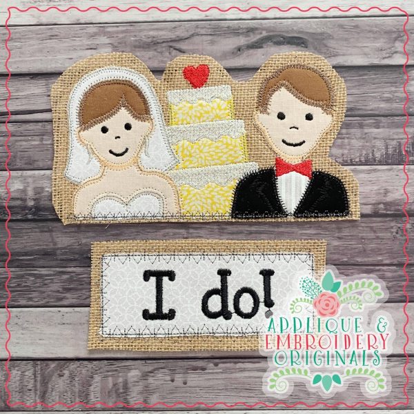 2561 Bride and Groom Tab Interchangeable Design for Truck - Image 2