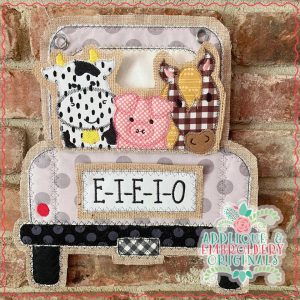 2562 Farm Animals Tab Interchangeable Design for Truck