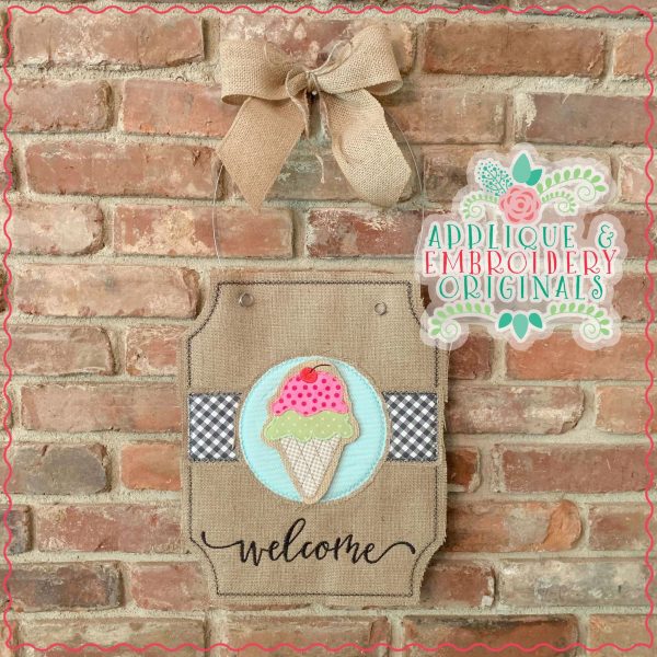 2639 Ice Cream Cone Tab Interchangeable Tab Design - Image 3