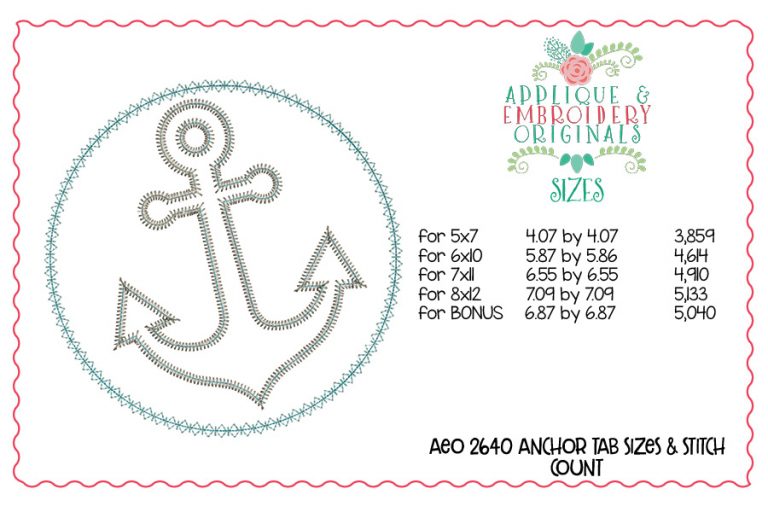 2640 Anchor Tab Interchangeable Tab Design - Image 7