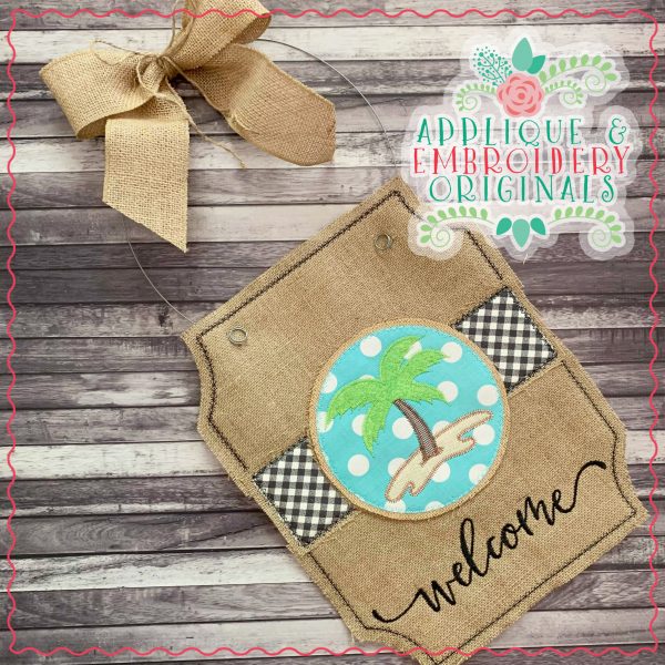 2645 Palm Tree Tab Interchangeable Tab Design - Image 3