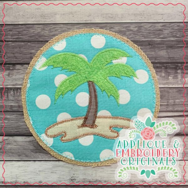 2645 Palm Tree Tab Interchangeable Tab Design - Image 2