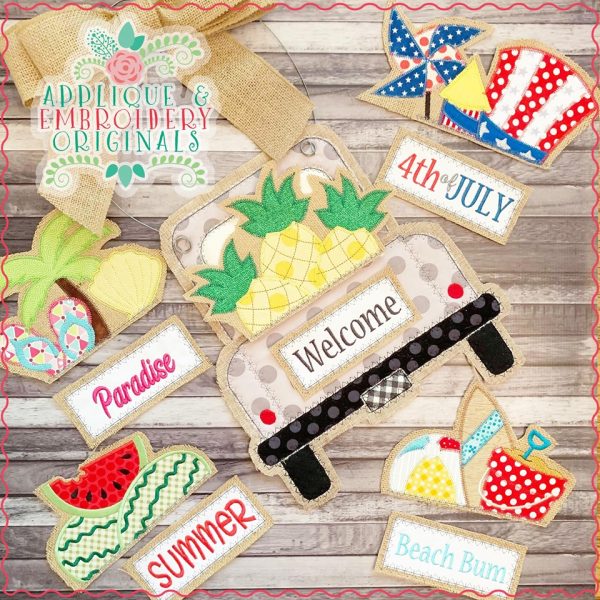 2614 Summer Lovin' Tab Interchangeable Set Design for Truck - Image 2