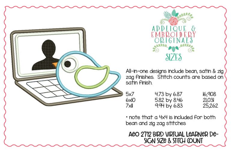 2712 Virtual Learning All-In-One Applique Design - Image 4