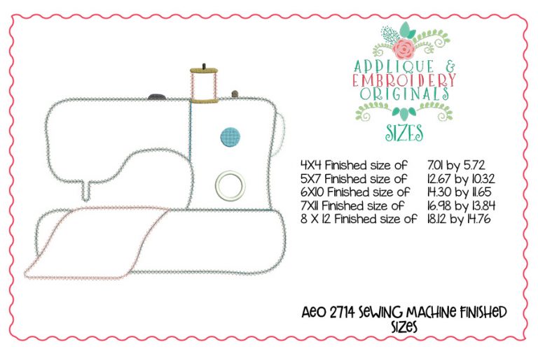 2714 Sewing Machine Door Hanger - Image 5
