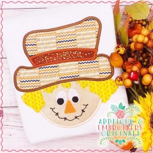 2756 Scarecrow Boy Applique Design
