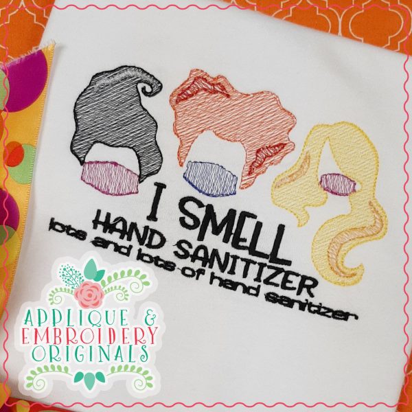 2761 I Smell Hand Sanitizer Sketch Design - Image 2