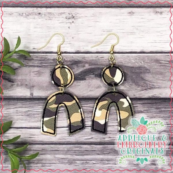 2785 Andrea Earrings In-The-Hoop Design - Image 2
