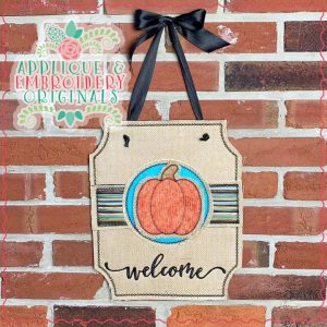 2800 Simple Pumpkin Interchangeable Tab Design
