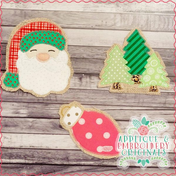 2842 Christmas Tab Set for Welcome Door Hanger - Image 2