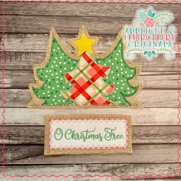 2818 Christmas Tree Trio Interchangeable Design for Truck - Image 3