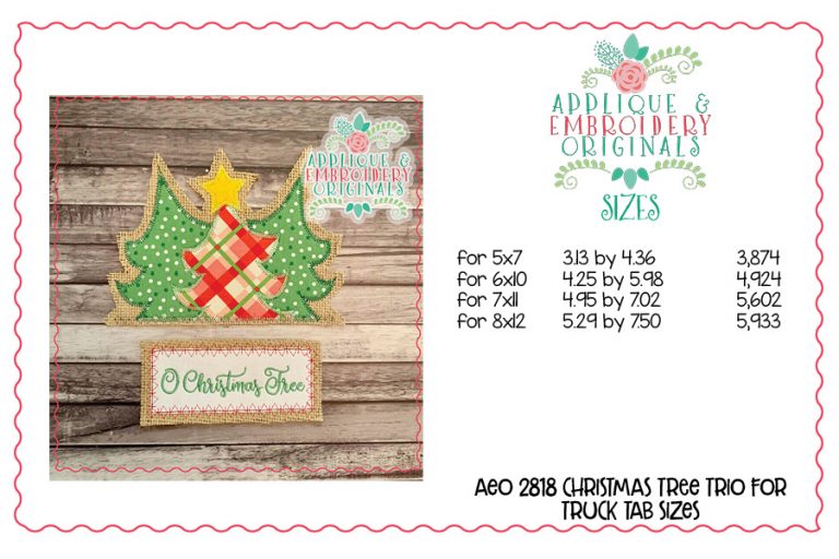 2821 Christmas Tab Set Interchangeable Design for Truck - Image 4