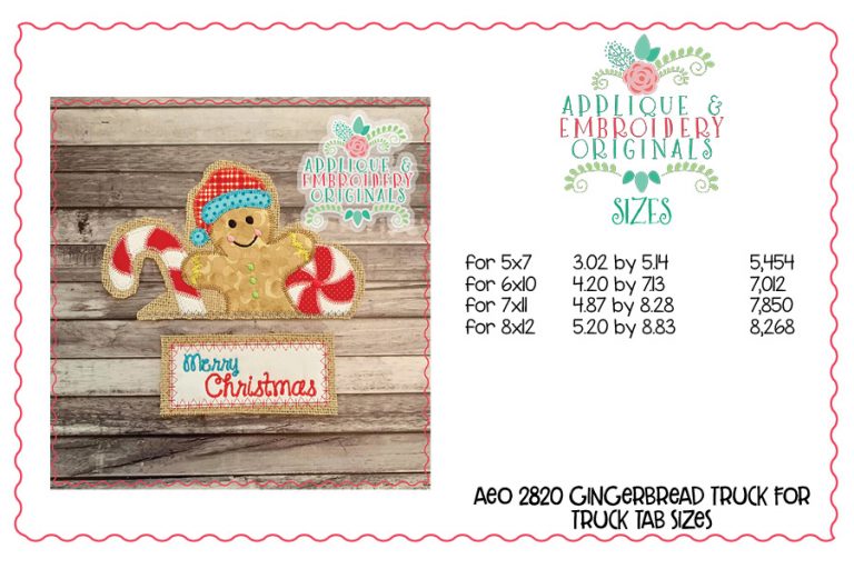 2821 Christmas Tab Set Interchangeable Design for Truck - Image 3