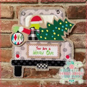 2843 Christmas Monster Interchangeable Design for Truck