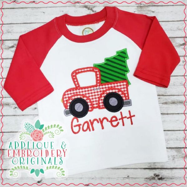 2868 Truck with Tree Applique Design - Image 2