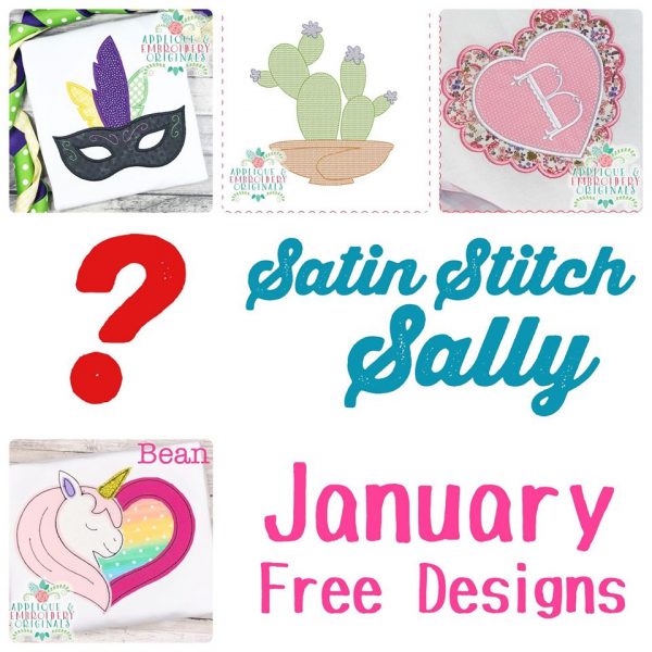 2020 Satin Stitch Sally Applique & Embroidery Designs - Image 5