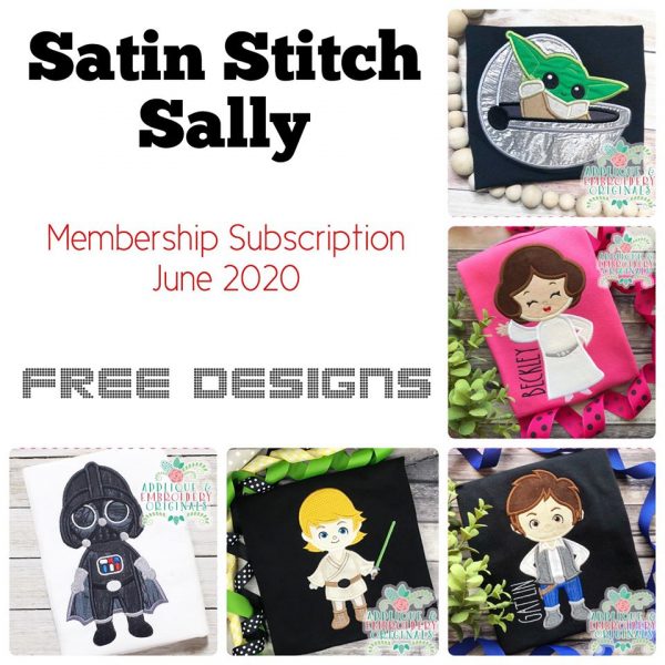 2020 Satin Stitch Sally Applique & Embroidery Designs - Image 7