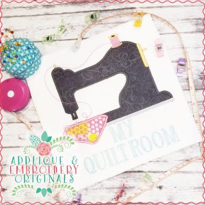2413 Sewing Machine Applique Design