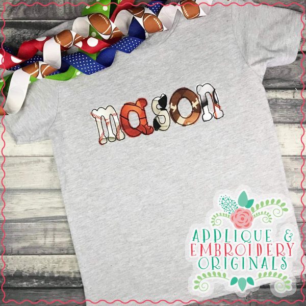 2882 Closer to Free Applique Font - Image 4