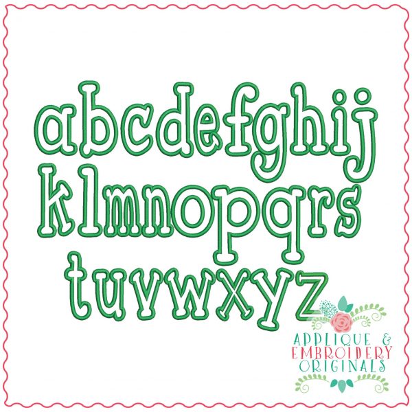 2882 Closer to Free Applique Font - Image 5