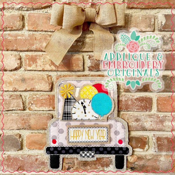 2884 New Year's Tab Interchangeable Design for Truck - Image 2
