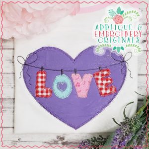 2892 Love on a String All-In-One Applique Design